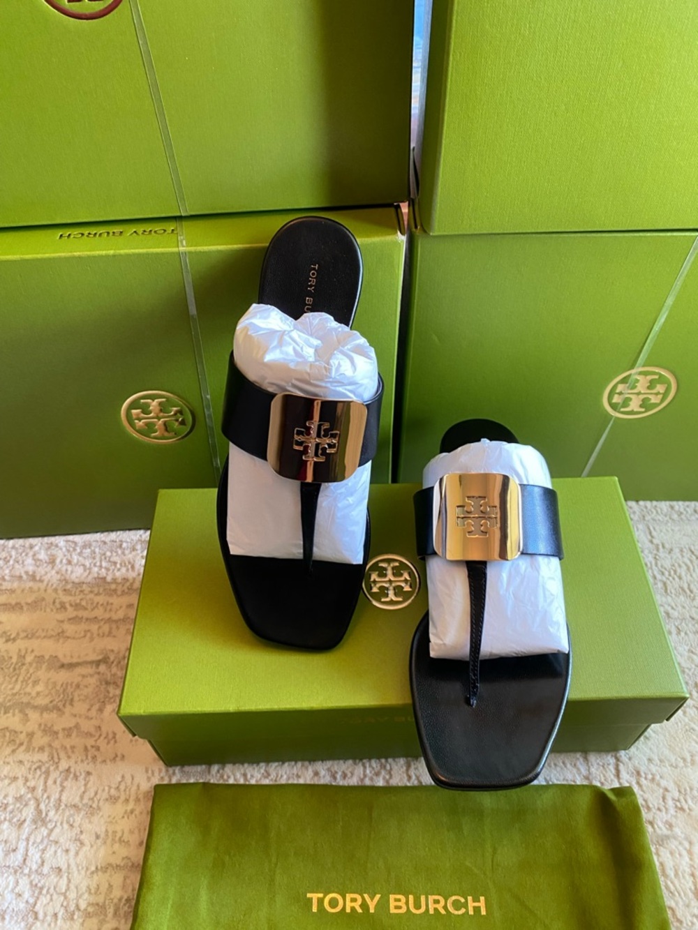 Tory Burch Georgia Sandals - Picture 6 of 9